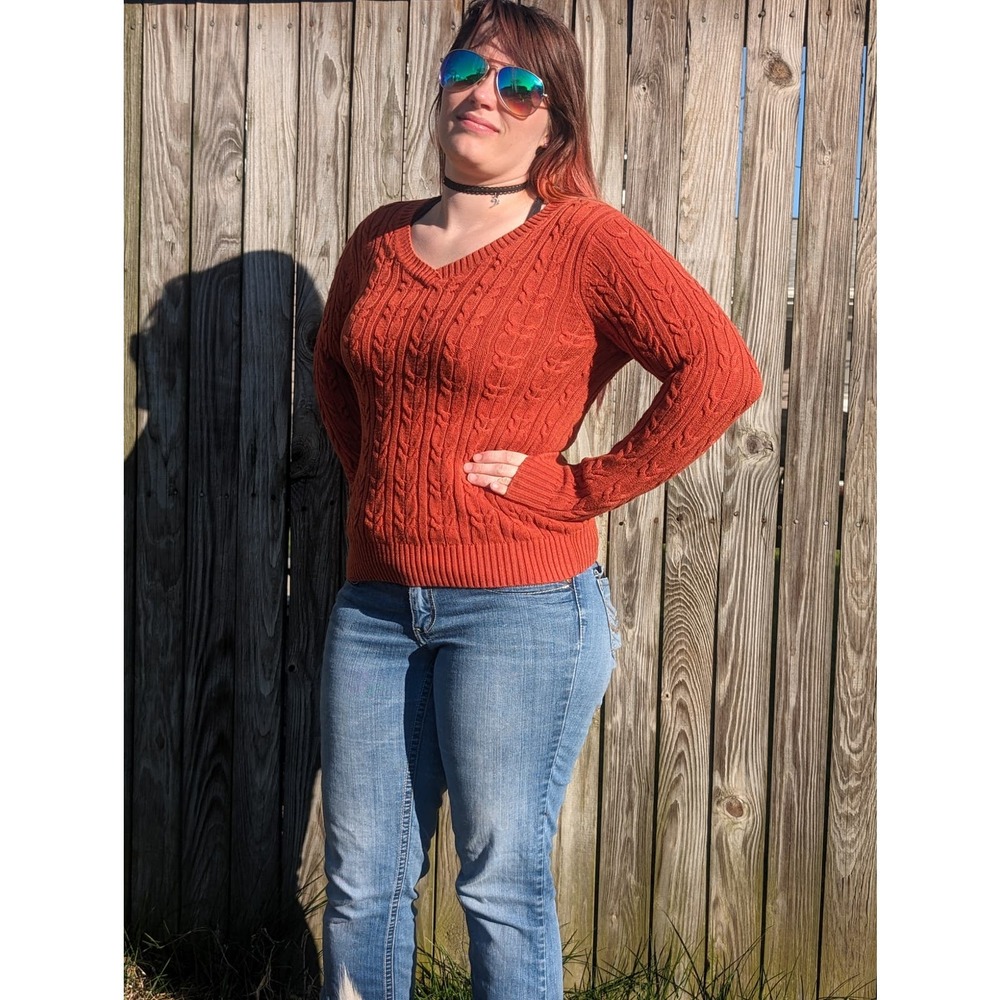 Croft & Barrow Ladies' S Red Sweater